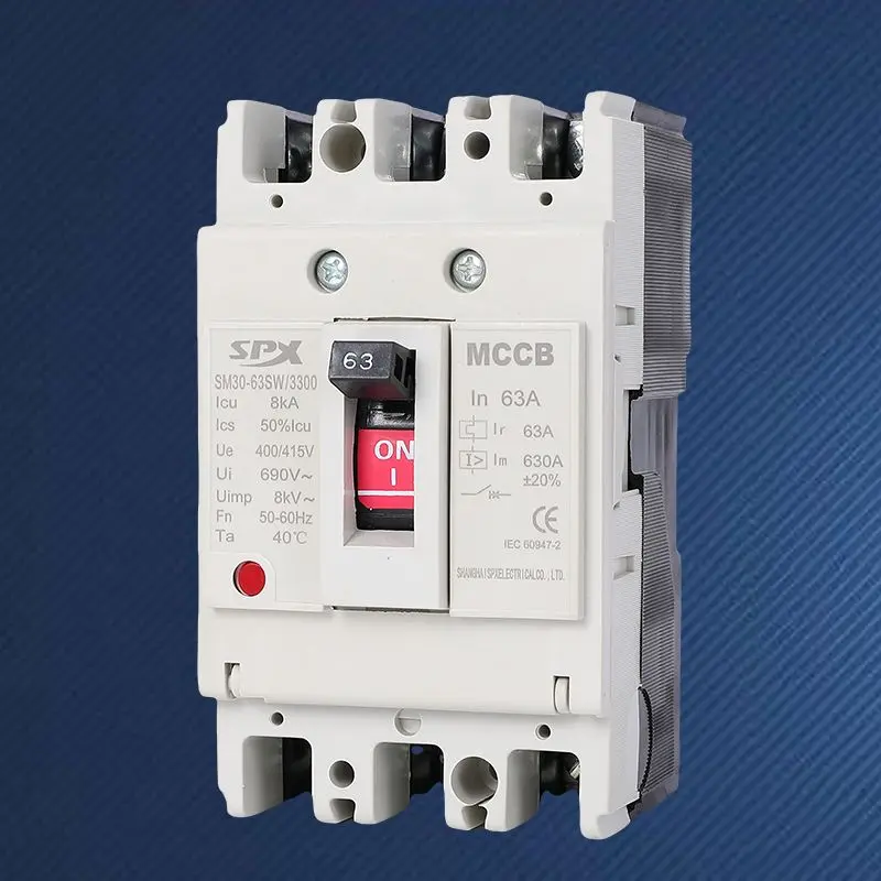 MCCB 3P 40A 50A Kompaktleistungsschalter